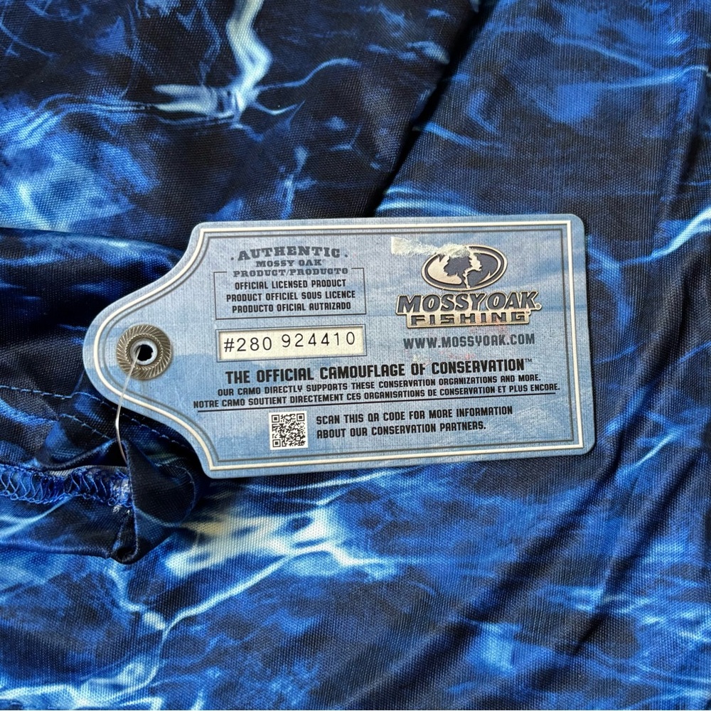 NWT- Mossy Oak Fishing Performance Shirts - Picture 2 of 5